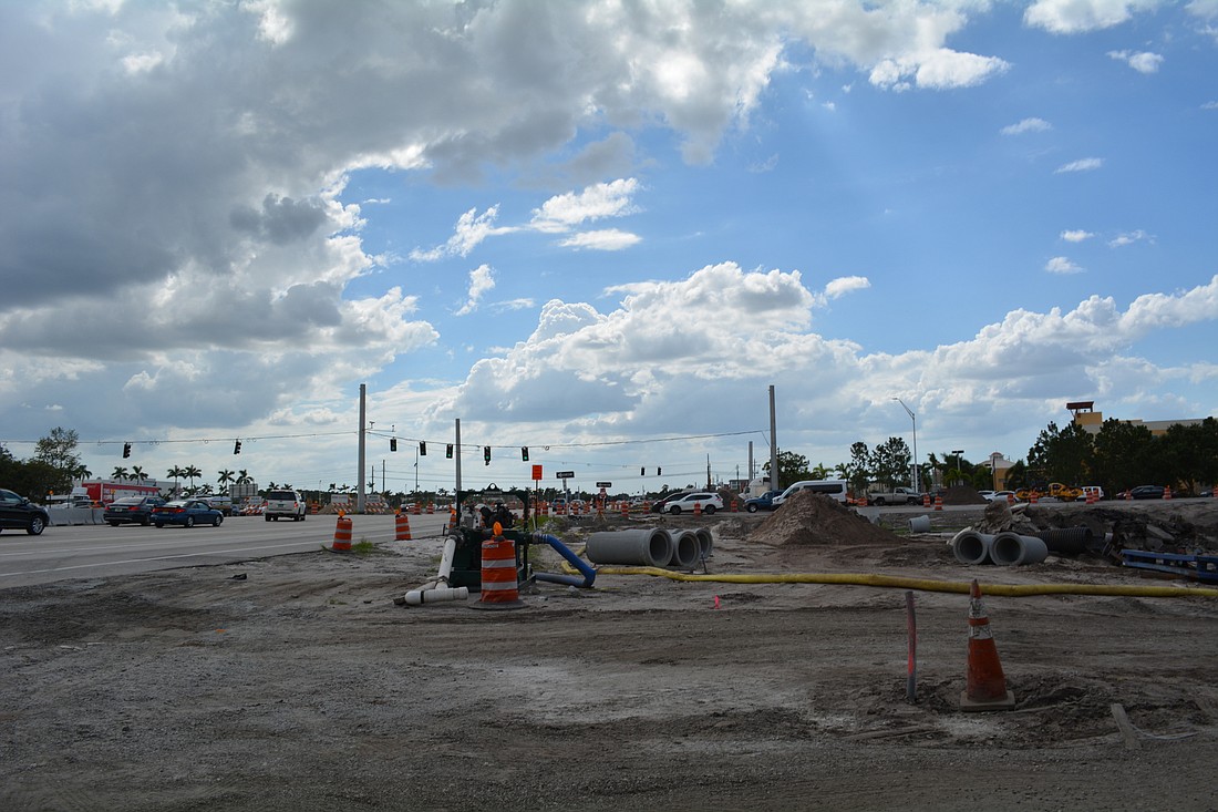 The Florida Department of Transportation is about halfway through its project to reconfigure the interchange of Interstate 75 and University Parkway. File photo.