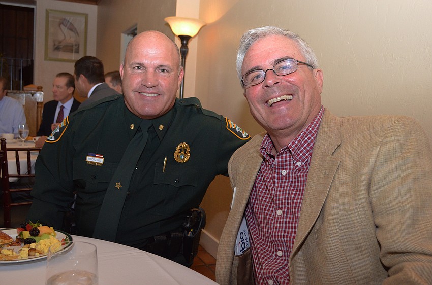 Danny Bilyeu and Major Jeff Bell