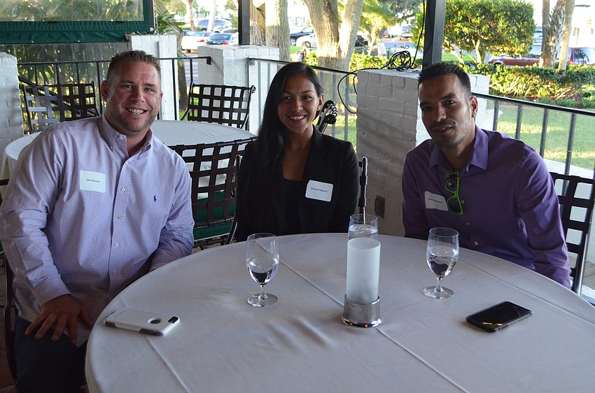 Tom Harmon, Sheena Palacios and Brian Manibusan