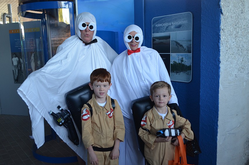 Tom and Charlotte Hedge with Preston, 7, and Alexander, 4