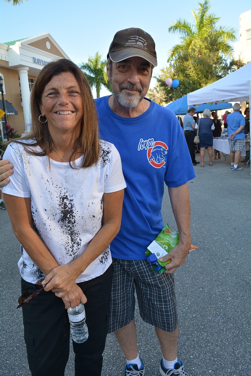Sabal Harbour's Linda Jannette and Joe Angers enjoy a night out. 