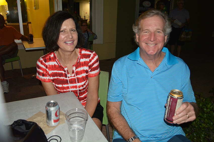 Jean and Rick Richardson moved to Lakewood Ranch just two days before the block party.