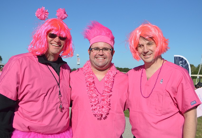 Parrish's Scot Cranston, Bradenton's Dr. Adam Phillips and Bradenton's Dr. Paul Toomey are dressed for success.