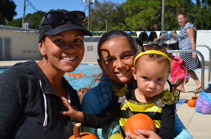 Courtney, Addy and Leah Sanders