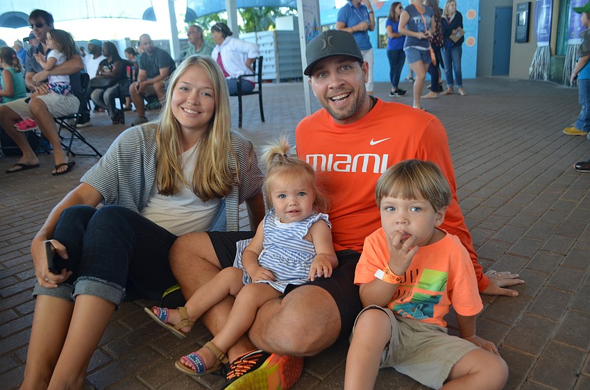 Jessica and Chris Lebrun with Alana, 1, and Kai, 3
