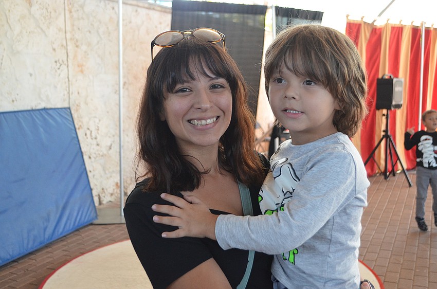 Denise and Tristan Wendell, 5