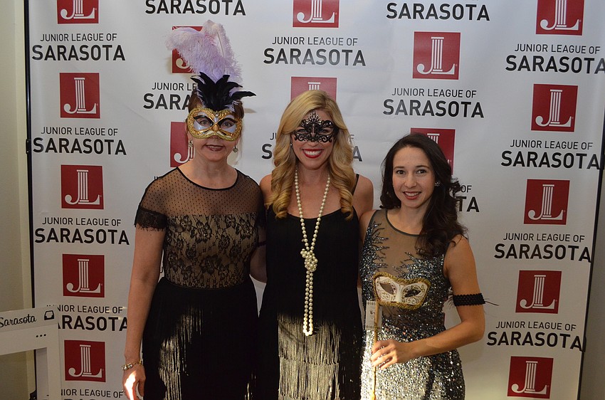 Chairwoman Cindy Urbano, President Britt Riner and Chairwoman Vanessa Russo