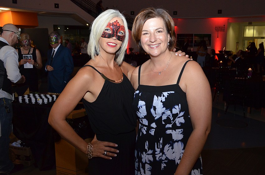 Karen DeFelice and Michaela Ristaino