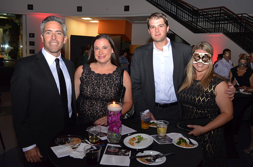 Sean and Leigh Daley with Brady Polk and Laura Hawken