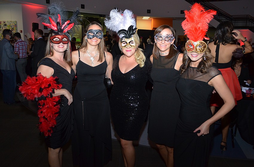 Courtney Church, Liz Stamoulis, Erin Christy, Margaret Good and Hyatt Helmuth