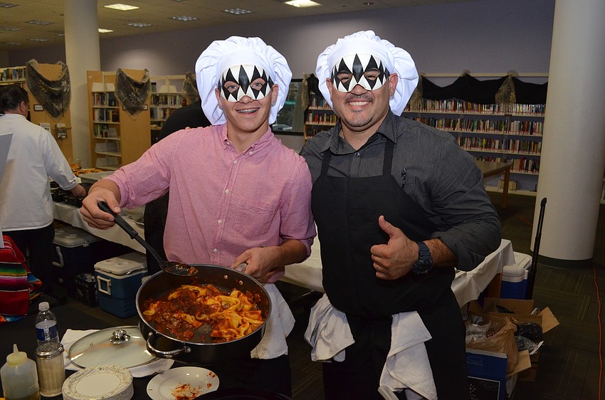 Antonio Urbano and Isaias Godoy represent Oh Mama Mia!