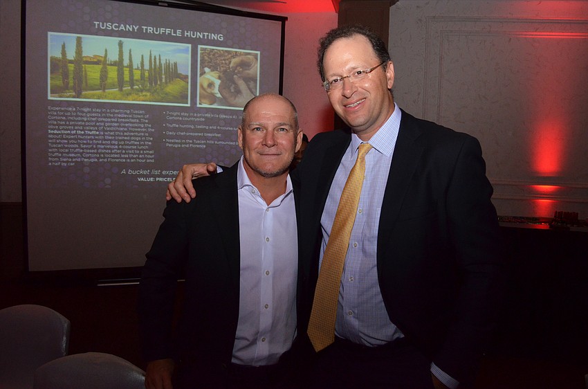 Dr. Mark Johnson with Dr. David Schreibman