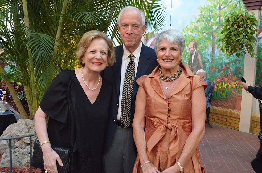 Genie and Les Aberson with Edie Chaifetz