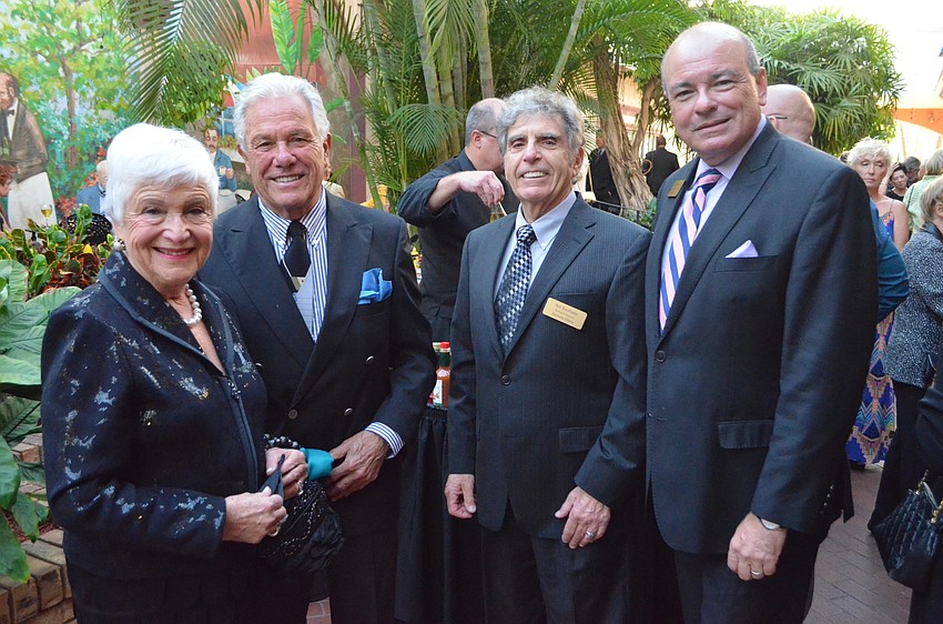 Carol and Les Brualdi with Art Siciliano and Sarasota Opera Executive Director Richard Russell