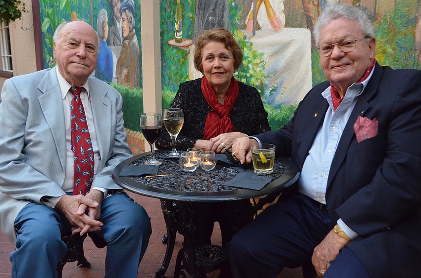 Victor Dina with Mia and Joel Garcia