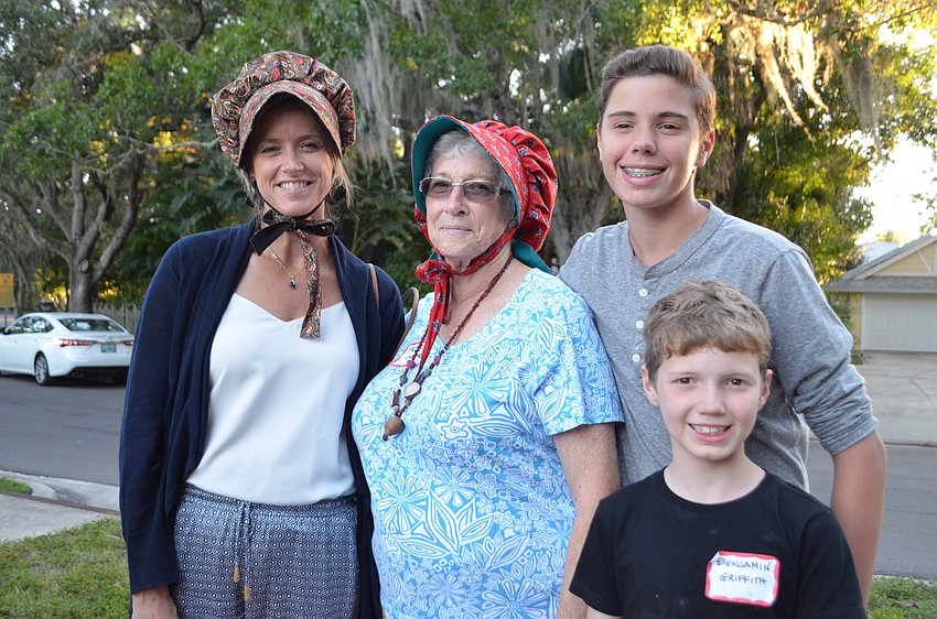 Kate Griffith, Pattie Lanier, Samuel and Benjamin Griffith