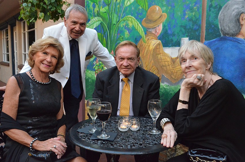 Roger (standing), Kristy, Herbert and Maija Kaufman
