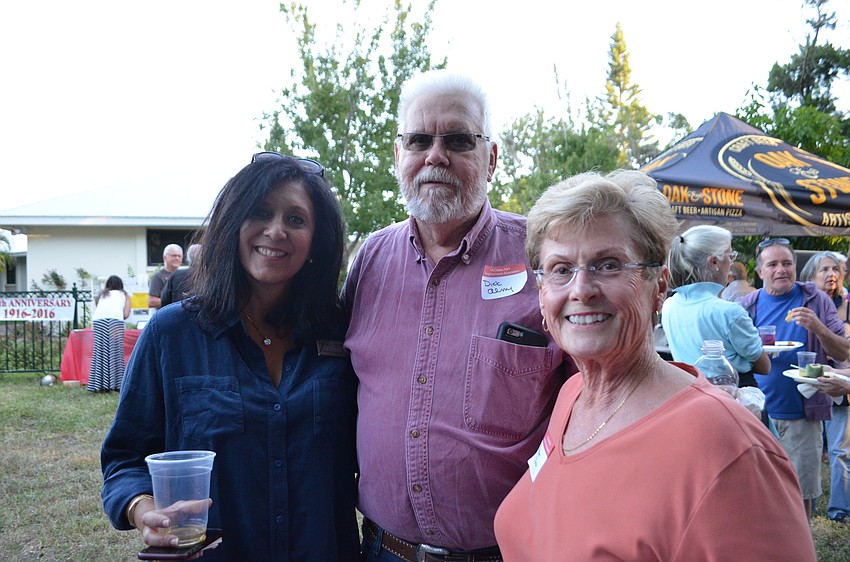 Sandra Appignani with Dick and Marion Almy