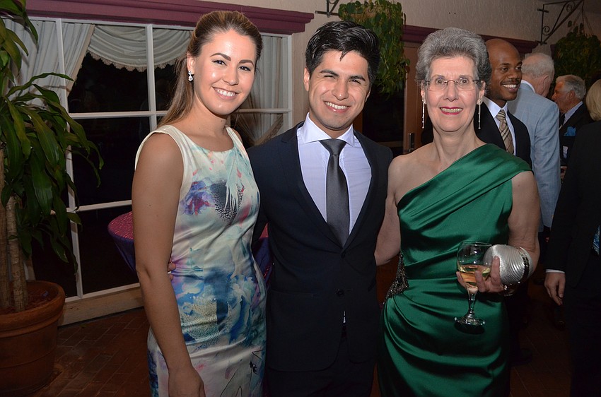 Hanna Dillon, Xavier Prado and Rose Marie Proietti