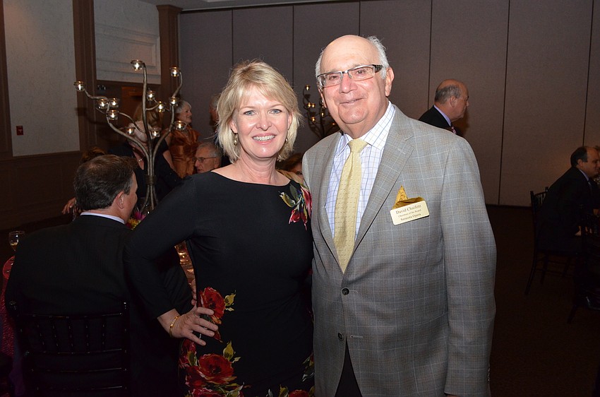 Veronica Brady and Sarasota Opera Board of Trustees Chairman David Chaifetz