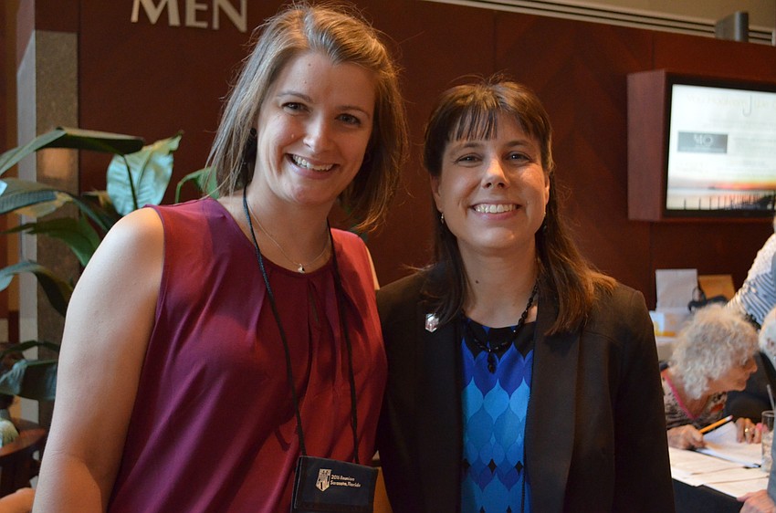 Meghan Lawson and Adele Maurier