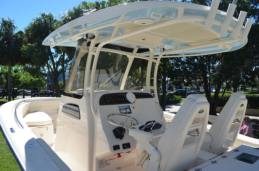 Grady-White Boats and Yamaha Motors were on display for the St. Armands Boat Show on Oct. 22 and 23.