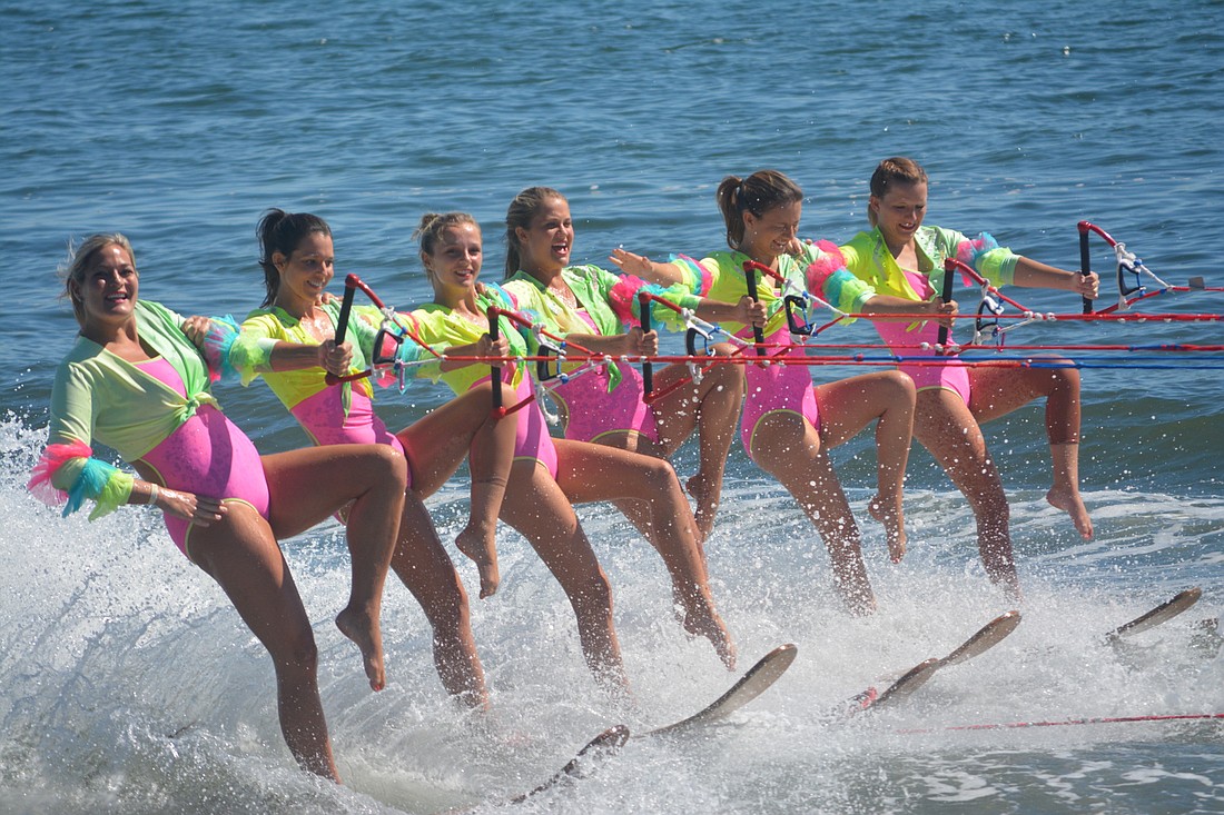 The ballet portion of the Sarasota Ski-A-Rees show on Oct. 23.