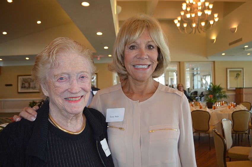 June Ansorge and Terry Neis