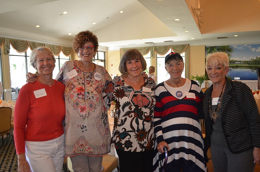 Ruthie Maass, Nancy Kane, Jackie Salvino, Kip O’Neill and Sharon Oper