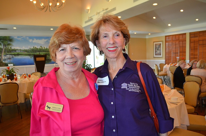 Barbara Katz and Mary Barton