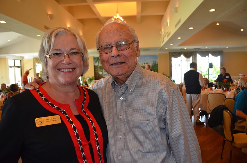 Shirley Brown and Ira Singer