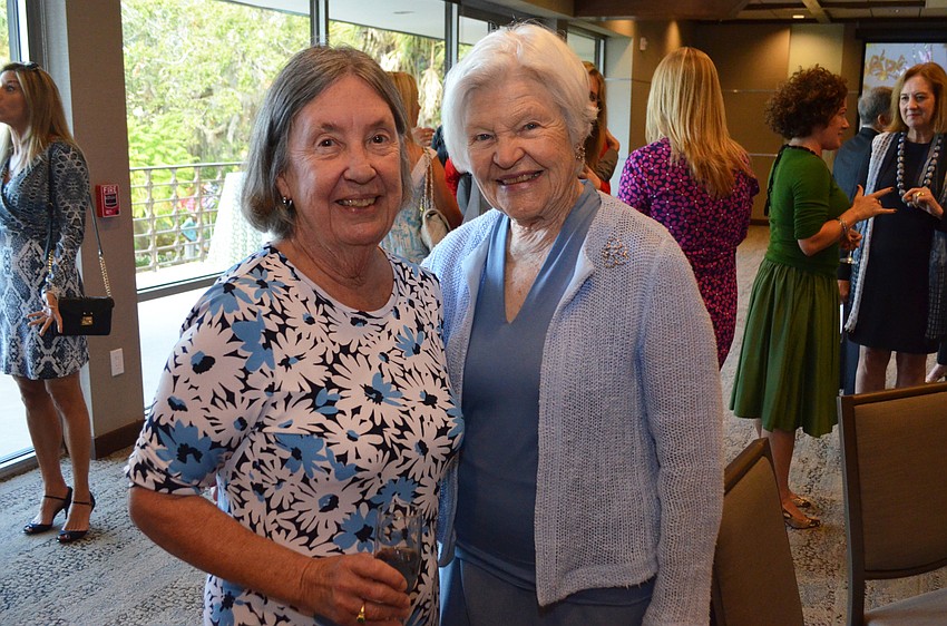 Nancy Guernsey and Betsy Elder