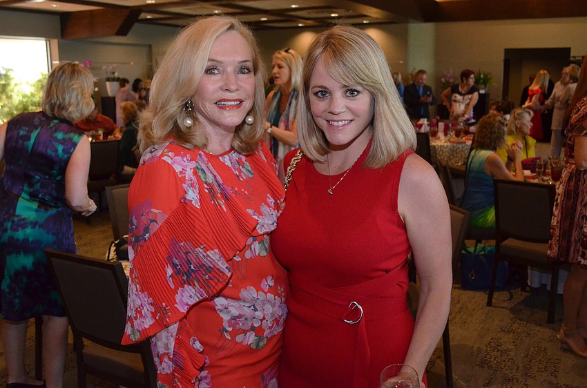 Lecture Series Chair Margaret Wise with Janelle Beruff