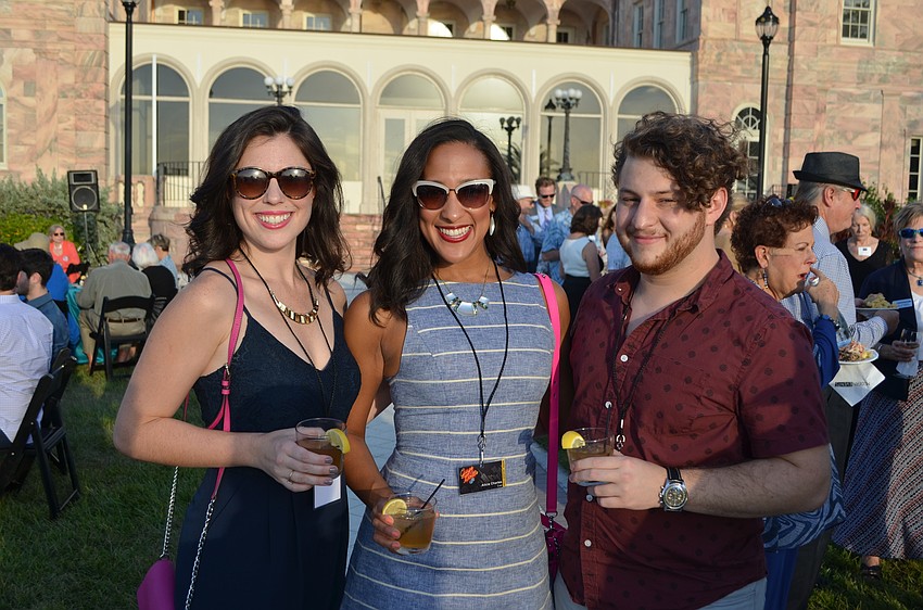 Julie Kavanagh, Alicia Charles and Michael Coale Grey