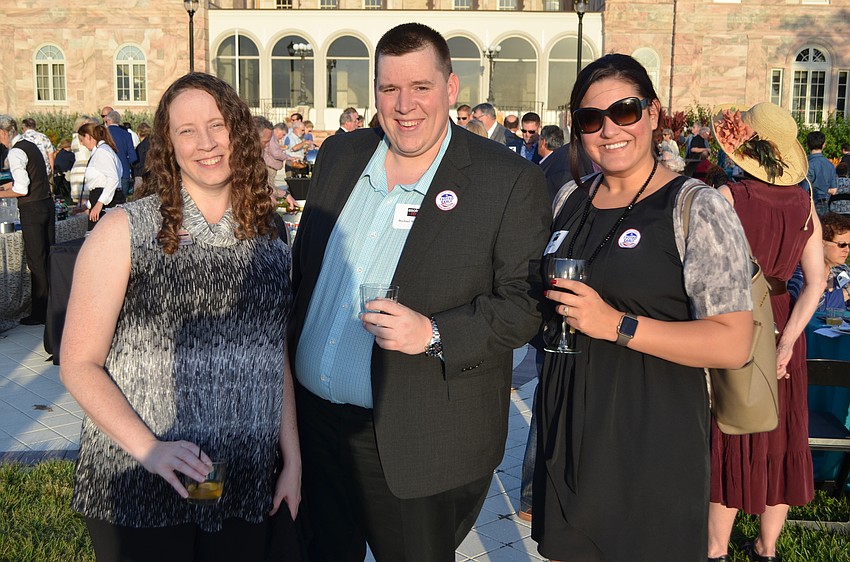 Kathryn Moroney, Michael Ridgewell and Jessica Tyre