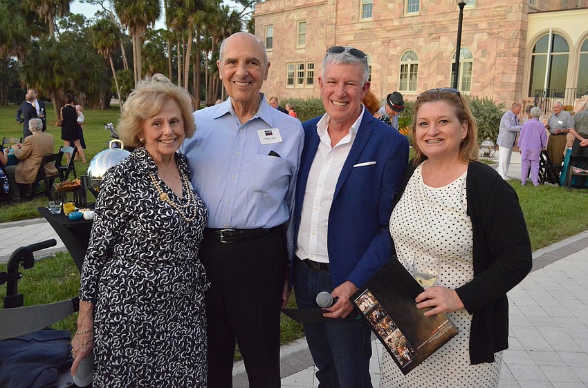 Dorothy and Philip Leone with Producing Artistic Director Michael Donald Edwards and Tricia Mire