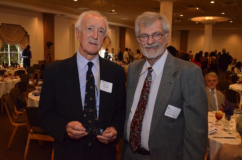 Honorees Peter Graham and Paul White
