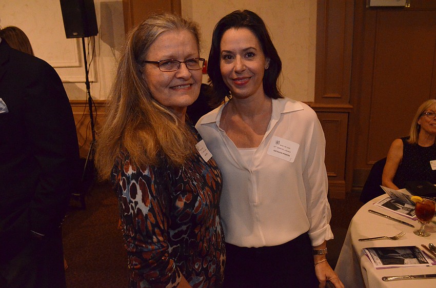 Kris Aylor and Kathleen Powers