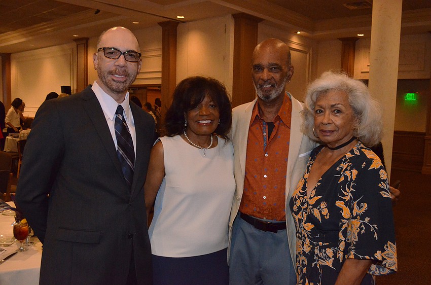 Roland R. Thorton and Linda Thorton with Todd and Dolores Berrien