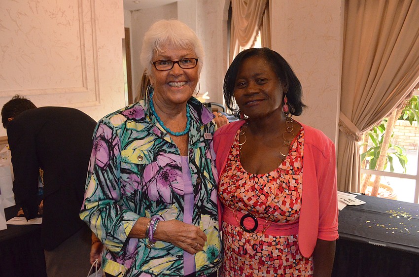 Ali Kleber and Pastor Cheryl Brown