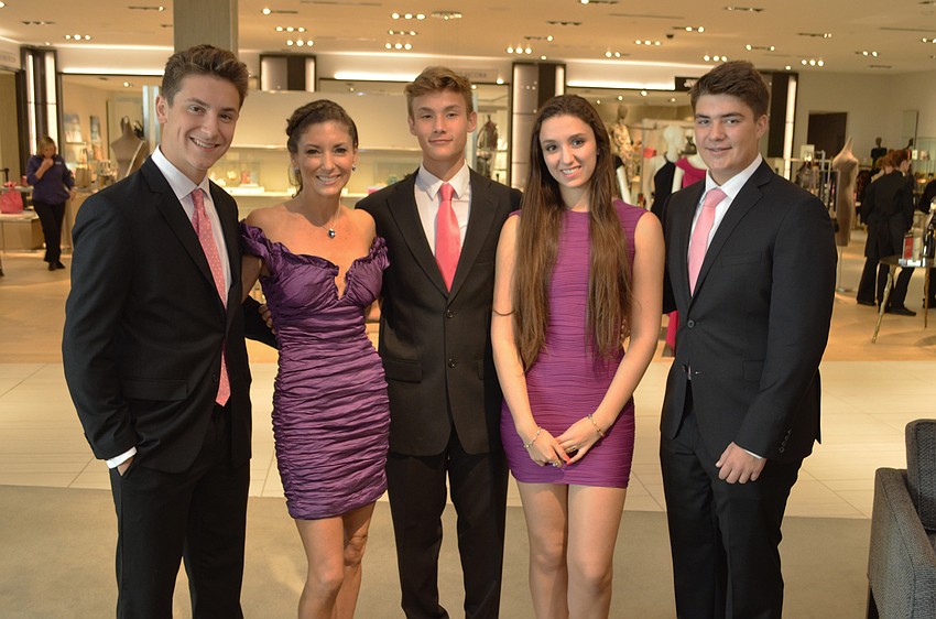 Xavier and Donna Koffman, Max Schukenous, Sydney Koffman and Robert McCampell