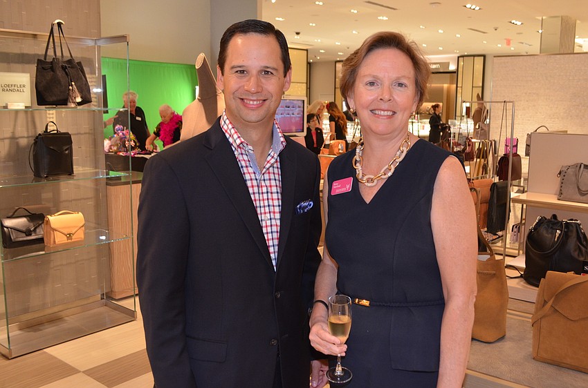 Rick Gomez and Betsy Marshall