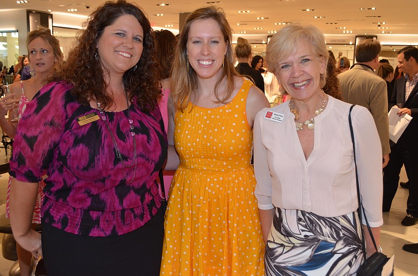 Andrea Stephens, Lauren Hughey and Jannon Pierce