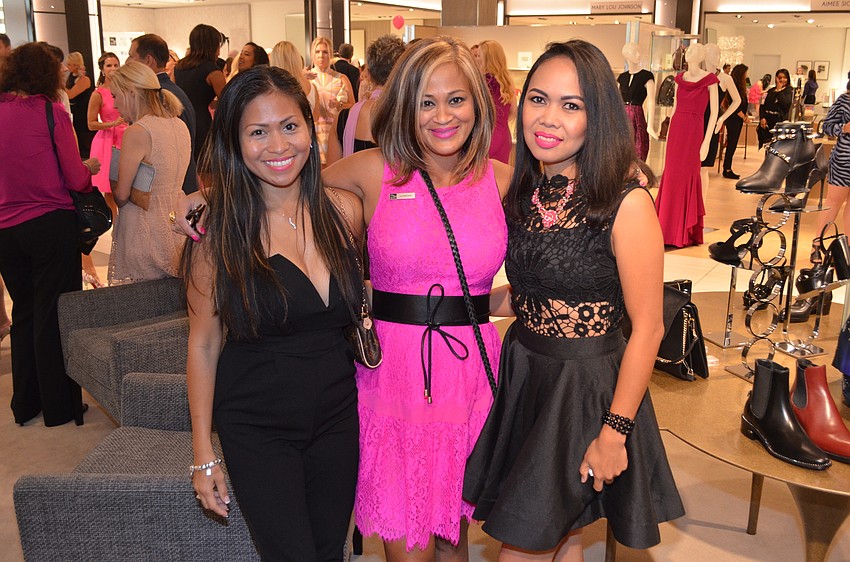 Letty Canino, Lorena Daniels and Sheila Watkins