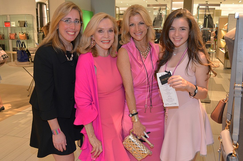 Jennifer Rominiecki and Margaret Wise with Jill and Monet Ramsey