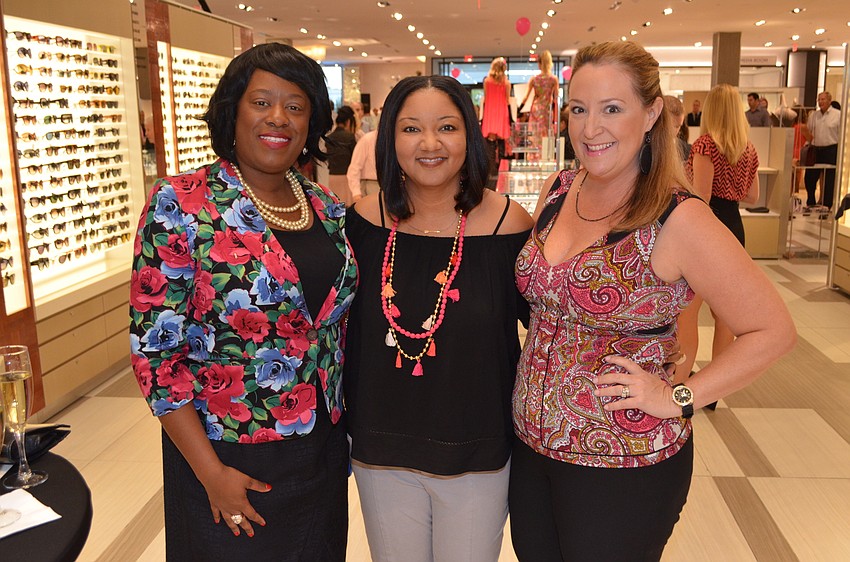 Ashley Coone, Dawnyelle Singleton and Alicia Chalmers