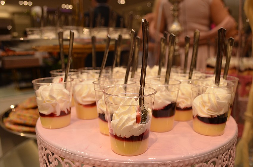 SIft bakehouse served many sweet treats such as this vanilla pudding.