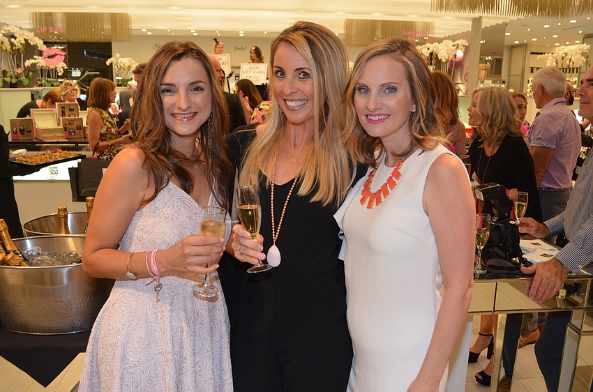 Jessica Bringas, Ashley Gruters and Sydney Gruters