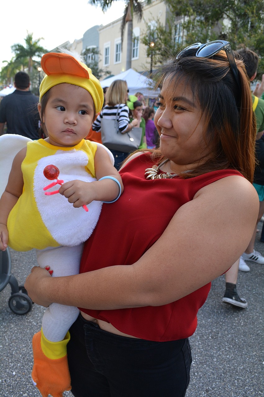Lizzy Soukesengphet and her mom, Irish, have been to Boo Fest before.