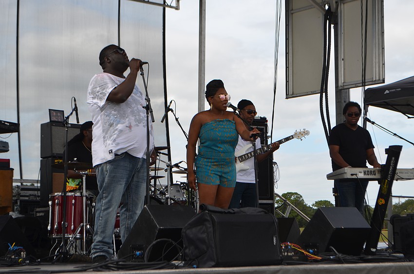 Jah Movement Reggae Band was one of three bands to perform during Sip the Sunshine on Oct. 29.